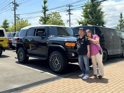 福島県 Ａ様✨　２１５サーフからお乗り換え！こだわりのFJをご納車です🚙💨